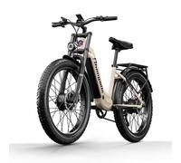 Vélo Électrique Shengmilo S700 Moteur 2000 W Batterie 48 V 17,5 Ah Vitesse Maximale : 45 Km/H Autonomie : 90 Km Pneus Larges De 26 Pouces Suspension Avant Freins Hydrauliques