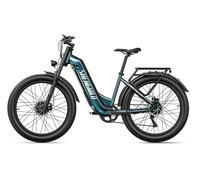 Vélo électrique Shengmilo S700 Pro - Double moteur 1000W*2, batterie 48V 25Ah, vitesse max 45 km/h, autonomie 90 km, couple 160 Nm - Vert sapin