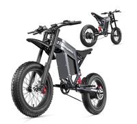 Vélo Électrique - SHENGMILO - S900 - Moteur 1500 W - Batterie 60 V 30 Ah - Autonomie 80 km