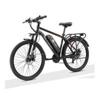 Vélo Électrique，SINOHON EM200，500W，48V，12.5AH，Pneus 26""，32KM/H，Autonomie 80km（Mode d'assistance），Shimano 21 vitesses，Tout-terrain