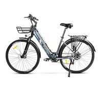 Vélo Électrique - SMARTGYRO - EBIKE Sunset Titanium - 250W - 10 000 mAh - 27,5 pouces