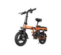Vélo Electrique T14 EU Moteu 250W Batteri 480WH 45KM Autonomie Orange