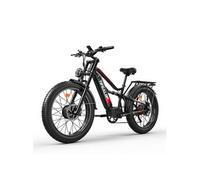 Vélo Électrique Tifgalop ES7PRO - Double Moteur 1500W -Batterie 52V 19Ah - Shimano 7 vitesses Noir