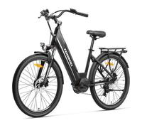 Vélo Électrique Touroll MA1 - Moteur à Entraînement Central 250W -Batterie 13Ah - Pneu 26"" - Portée max 110km - Shimano 7 Vitesses