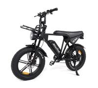 Vélo électrique tout suspendu ATLASTREK V8 MAX avec batterie 48 V 15 Ah et transmission Shimano 7 vitesses