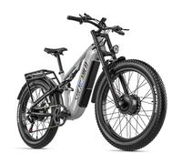 Vélo électrique tout suspendu Shengmilo S600 PRO avec batterie 48 V 25 Ah
