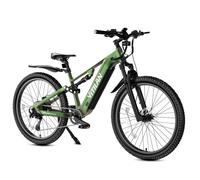 Vélo électrique tout suspendu VITILAN M5, batterie 48 V 15 Ah, Shimano 9 vitesses - vert