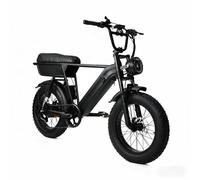 Vélo électrique tout suspendu YANGOR Y20 Plus - Batterie 48 V 15 Ah, freins à disque hydrauliques - Noir