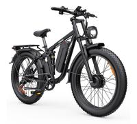 Vélo électrique tout suspendu ZAZAWORK CF26 PRO, batterie 48 V 23 Ah, clignotants