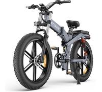 Vélo électrique tout-terrain ENGWE X26 1000W, batterie 48V 29,2Ah, autonomie de 100 km, pneus 26x4 pouces, freins hydrauliques