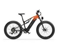 Vélo électrique tout-terrain LANKELEISI RV800 Plus, Batterie Samsung 48V 20Ah, Orange