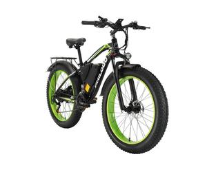 Vélo électrique tout-terrain PHILODO H7 PRO, batterie 48 V 17,5 Ah, transmission Shimano 21 vitesses - vert
