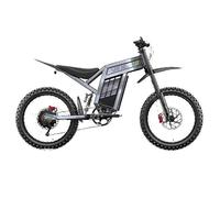 Vélo Électrique Tout-Terrain Shengmilo S900 Pro, 3000W Suspension Intégrale 60V 35Ah, Gris
