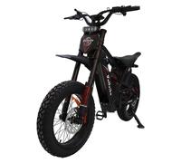 Vélo électrique tout-terrain VOLTVIBE M2, batterie 60 V 25 Ah, suspension intégrale - rouge
