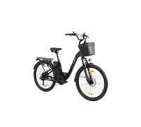 Vélo électrique TTGO C2 PRO pour trajets quotidiens, batterie 36 V 18 Ah, Shimano 7 vitesses - noir