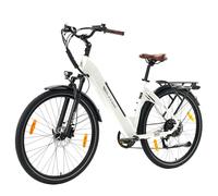 VéLo Électrique TTGO C3 PRO | Vitesse Max 25 km/h | Autonomie 120 km | Moteur 250W | Batterie 36V 20Ah | Pneus 28 Pouces | Blanc