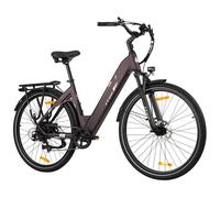 Vélo électrique TTGO C3 SE, Moteur 250W Batterie 36V18Ah 25KM/H, Pneu CST 28""*2.0, Autonomie 80-120 KM, Capteur de vitesse, Violet
