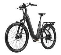VéLo Électrique TTGO E-SUVO | Moteur 250W | Batterie 48V15Ah | Pneus 27.5 Pouces | Vitesse Max 25 km/h | Autonomie 100 km?Gris titane