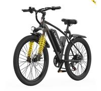 Vélo électrique Unibike Q7 26 pour adultes, batterie 36 V 10 Ah, 250 W, 7 vitesses
