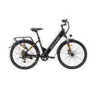 Vélo Électrique Urbain avec Porte-Bagages SINOHON EM300, Autonomie 100km, Batterie 36V15.6Ah, Moteur 250W, Confort Quotidien