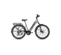 Vélo électrique urbain intelligent JOBOBIKE Luxe, Max 25 km/h, Gris