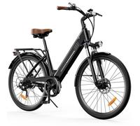 Vélo électrique urbain iScooter Ucitys, batterie 36 V 13 Ah, contrôle via application - noir