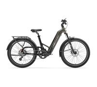 Vélo Électrique Urbain LANKELEISI KETT8, Batterie Samsung 960 Wh, Autonomie 150 km, Gris