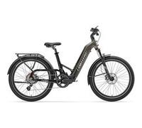 Vélo Électrique Urbain LANKELEISI KETT8, Batterie Samsung 960 Wh, Autonomie 150 km, Gris Gris