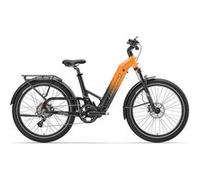 Vélo Électrique Urbain LANKELEISI KETT8, Batterie Samsung 960 Wh, Autonomie 150 km, Orange Orange