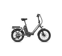 Vélo électrique urbain pliable FAFREES F20 Flex, 20 Ah, capteur de couple, Noir Noir