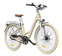 Vélo Électrique Urbain Polyvalent Ado Air 28 Pro, Moteur Bafang 250 W, 36 V 9,6 Ah, Vitesse Maximale De 25 Km/H, Freins À Bain D'Huile, Autonomie De 100 Km + Application - Jaune