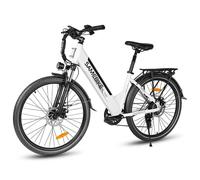 Vélo électrique urbain SAMEBIKE RS-A01 Pro-T, 36 V 15 Ah, blanc