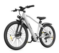 Vélo électrique urbain T8, batterie 48 V 13 Ah, transmission Shimano 7 vitesses - blanc
