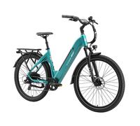 Vélo électrique urbain TTGO C5, batterie amovible 648 Wh, pneus CST 27,5 - Vert