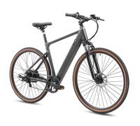Vélo électrique urbain YANGOR H700 - Capteur de couple, freins hydrauliques Tektro - gris