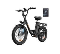 Vélo Électrique URLIFE E20 - Moteur 250W Batterie 48V 13Ah Pneus De 20 Pouces Freins à Disque - Noir