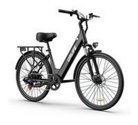 Vélo électrique URLIFE E26,Batterie 36V13AH, Moteur 500W,Vitesse maximale 32km/h,Autonomie 80KM,urbains Noir