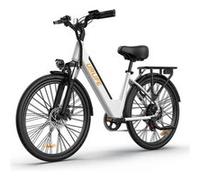 Vélo électrique URLIFE E26,Batterie 48V10.4AH, Moteur 500W,Vitesse maximale32km/h,Autonomie 70KM,urbains Blanc