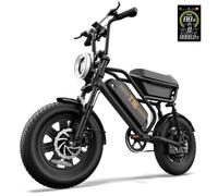 Vélo Électrique | URLIFE | T16 | 500W 48V13Ah 16 Freins à Disque eBike - Noir