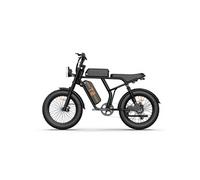 Vélo électrique URLIFE T2, Fatbike 20 po, batterie amovible, noir