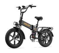 VéLo Électrique URLIFE T5 | Vitesse Max 25 km/h | Autonomie 80 km | Moteur 1500W | Batterie 48V 13Ah | Pneus 20 Pouces | Noir