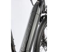 Velo electrique-vae city 26 leader fox lotus mixte noir 7v moteur roue ar bafang