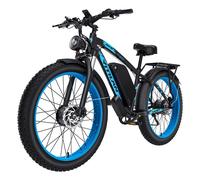 Vélo électrique Vitilan H5, double moteur, Batterie amovible 25Ah, Noir