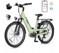Vélo électrique Vitilan L5, Moteur 500W, Batterie 48V 15AH, vitesse maximale 40 km/h, Autonomie 90KM,Vert