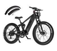 Vélo électrique VitIlan T7 Pro, batterie 20Ah, moteur 1000W, vitesse maximale 55KM/H, 8 vitesses, suspension intégrale, noir