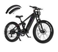 Vélo Électrique VITILAN T7 Pro - VTT électrique 26x4.0 pouces - Moteur 1000W - 52V 20Ah - 90 km - Double suspension，Multicolore