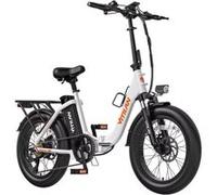 Vélo électrique VITILAN U3 Commute pliable Fat Tire, Blanc,Moteur sans balais 750W, Vitesse maximale 45KM/H Blanc G