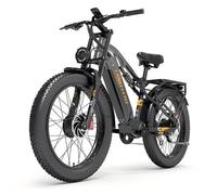 Vélo Électrique VTT LANKELEISI MG800 MAX - Double Moteur 2000W Puissant - Batterie SAMSUNG 48V20Ah - Freins Hydrauliques