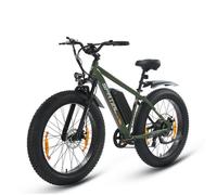 Vélo électrique VTT SPATIAL 26""*4 Vert-Moteur 1000W - Batterie Lithium Amovible 48V13Ah - Shimano 7 Vitesses - Pédalage Assisté