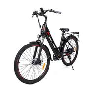 Vélo électrique WELKIN, Moteur 500W Batterie 36V 18AH, 25KM/H Autonomie 120KM, Envoyer panier de voiture avant, Noir